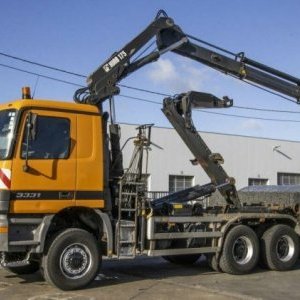 Volvo FMX 500 8X4 Euro 6 Fassi F485 + Fly Jib mobile crane for